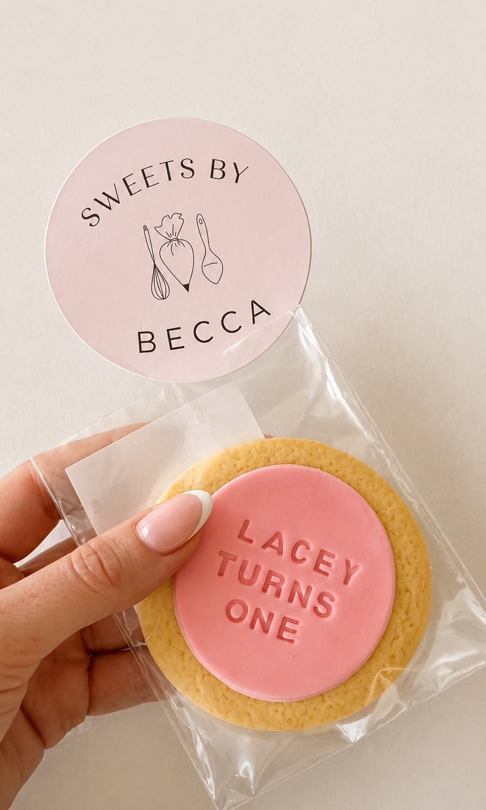 100 Custom Phrase Bulk Cookie Order