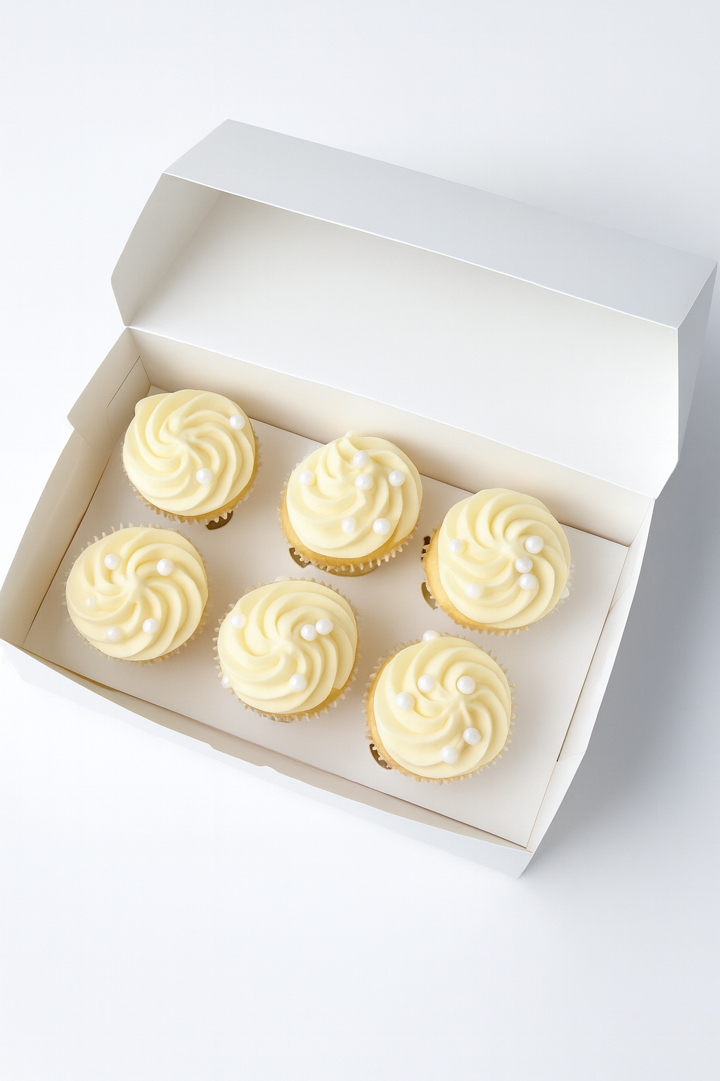 Sugar Pearl Cupcakes