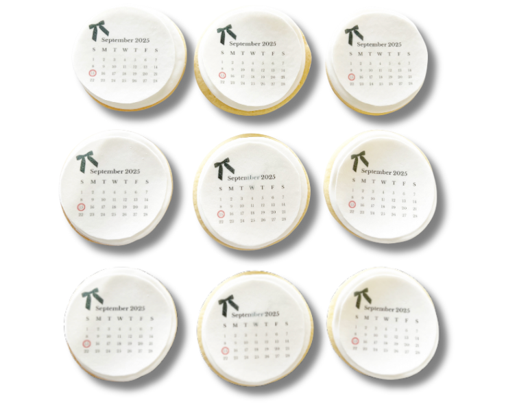 Order custom wedding cookies in Auckland – personalised, handcrafted treats perfect for wedding favours, dessert tables & engagement parties. NZ-wide delivery