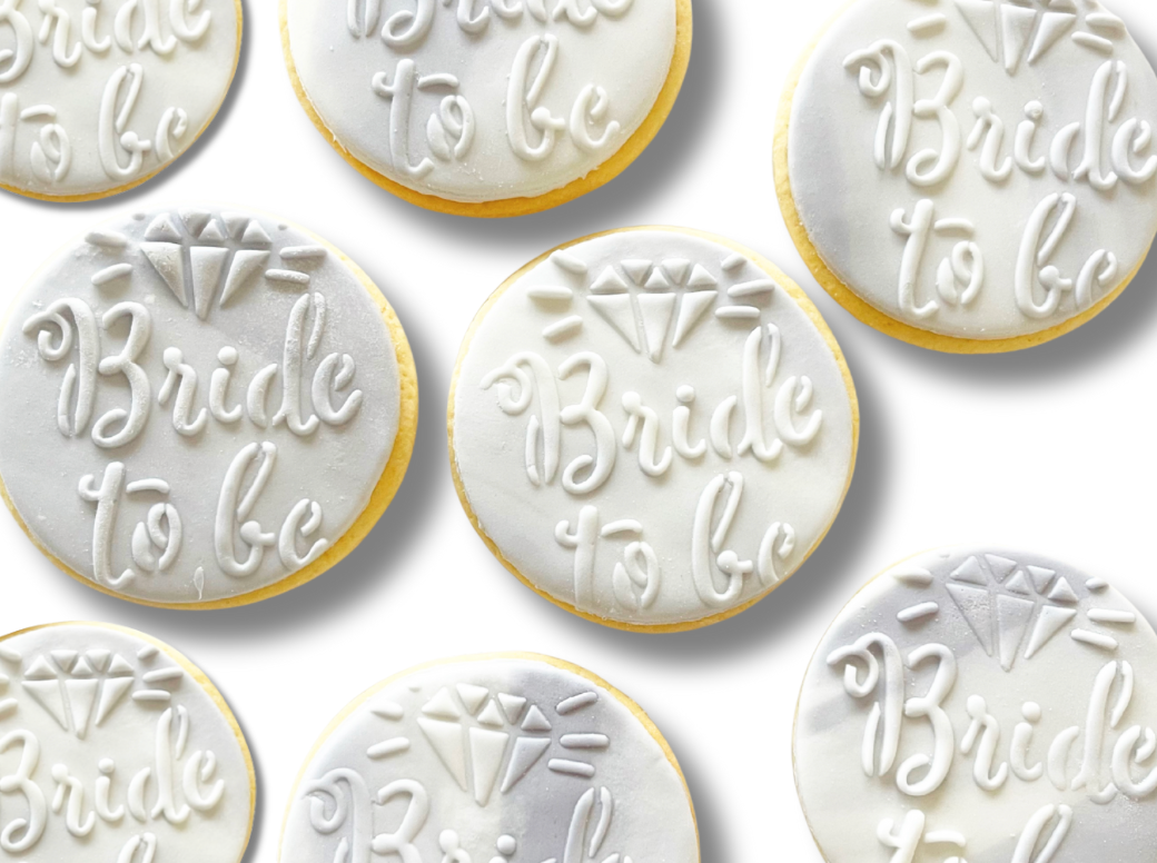 Order custom wedding cookies in Auckland – personalised, handcrafted treats perfect for wedding favours, dessert tables & engagement parties. NZ-wide delivery