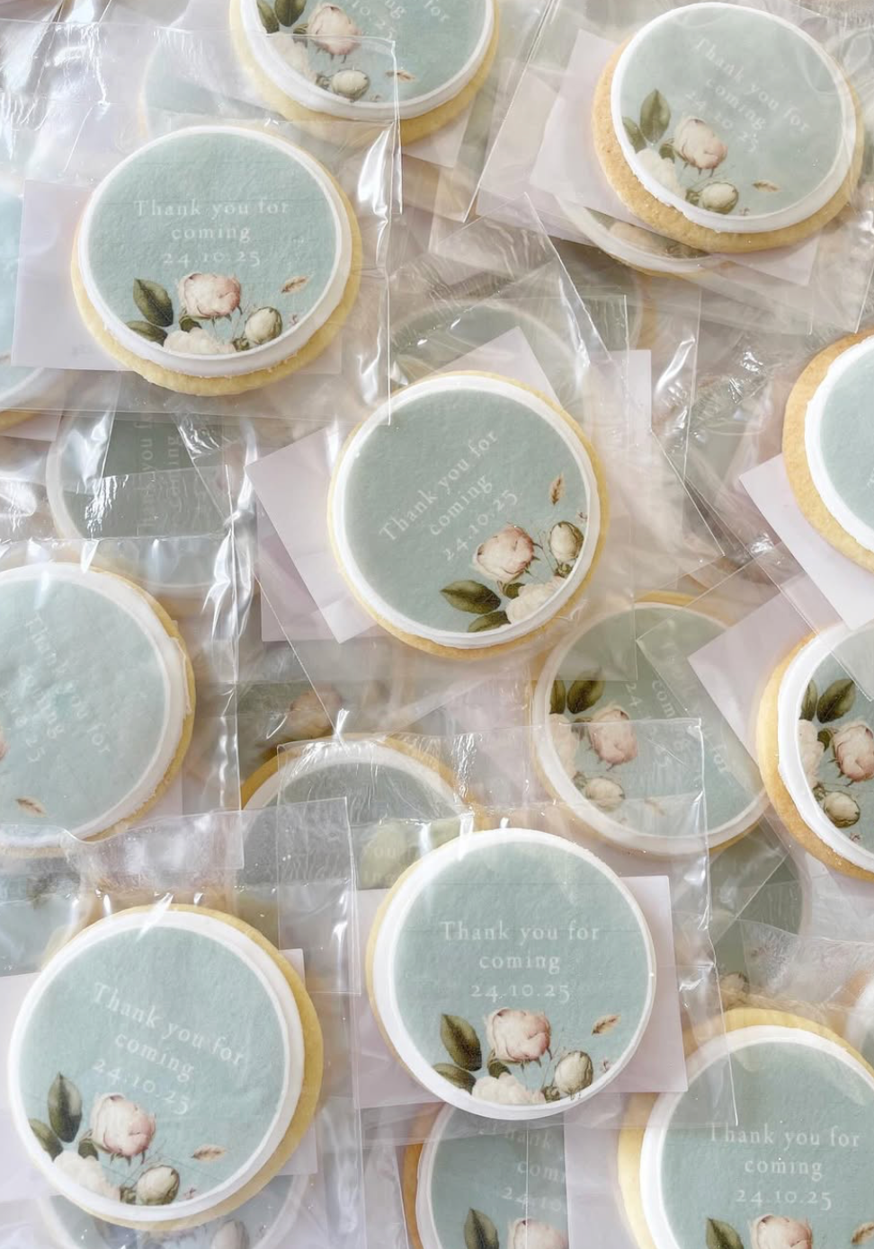100 Vegan Branded Cookies