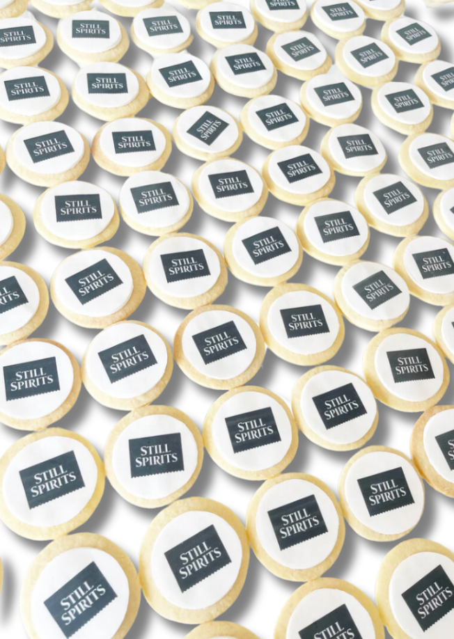 custom branded cookies logo cookies for business promotional cookies with logo corporate