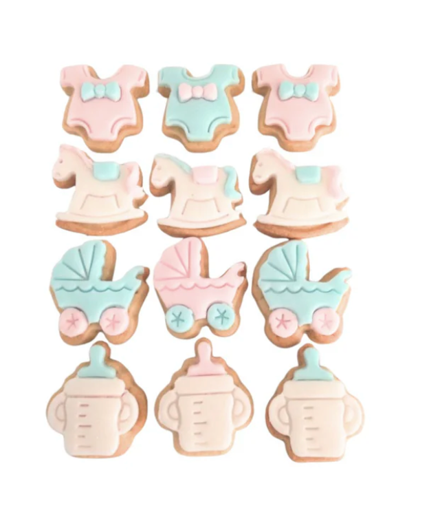 Celebrate your baby shower with beautifully decorated, custom baby shower cookies! Perfect for party favours, dessert tables, or gifts, our hand-crafted cookies come in adorable designs like baby bottles, onesies, rattles, and more. Customcookiesnz Personalisedcookiesnz