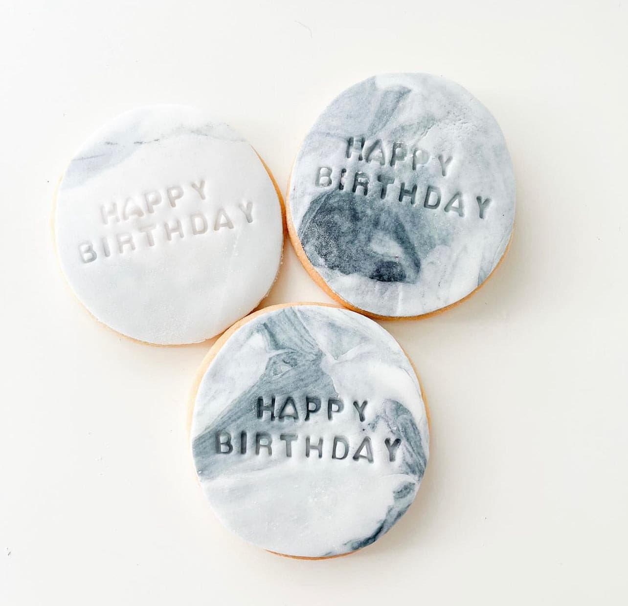 Personalised text cookies fast delivery free delivery marble colours New Zealand gifts nz made cookies best cookies in Auckland sugar cookies
