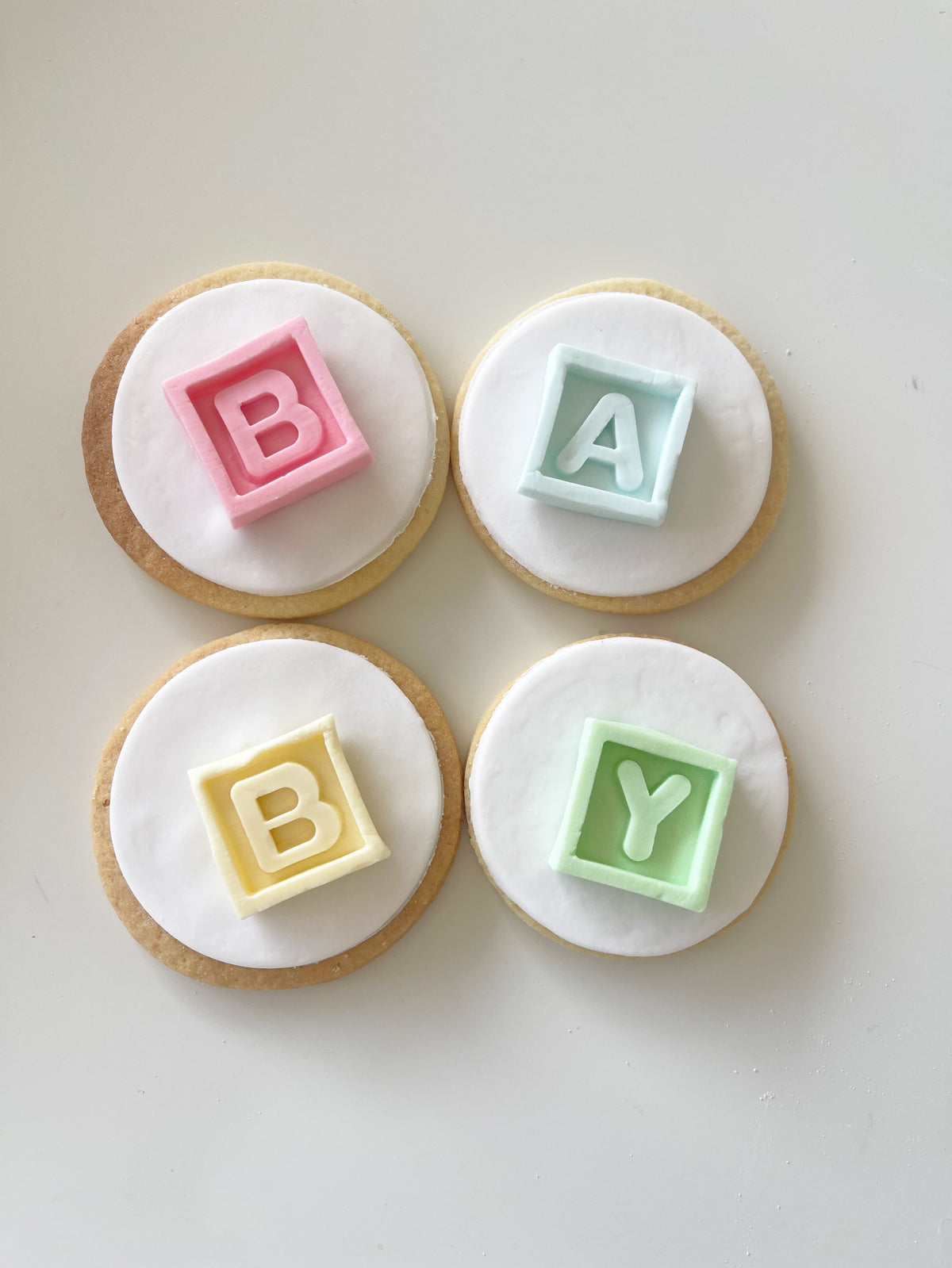Baby Block Cookie