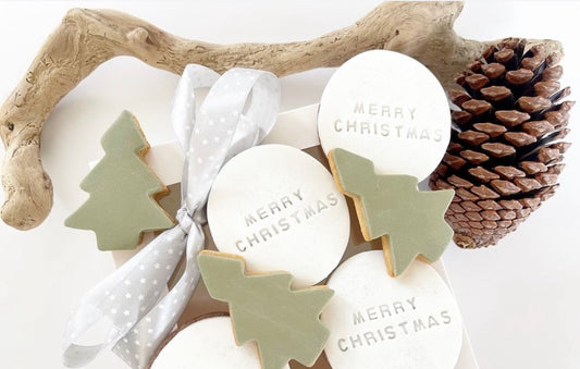 Merry Christmas + Trees Gift Box