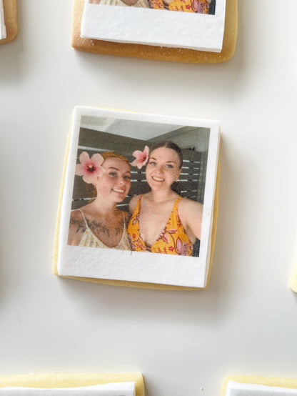 Polaroid Photo Cookies