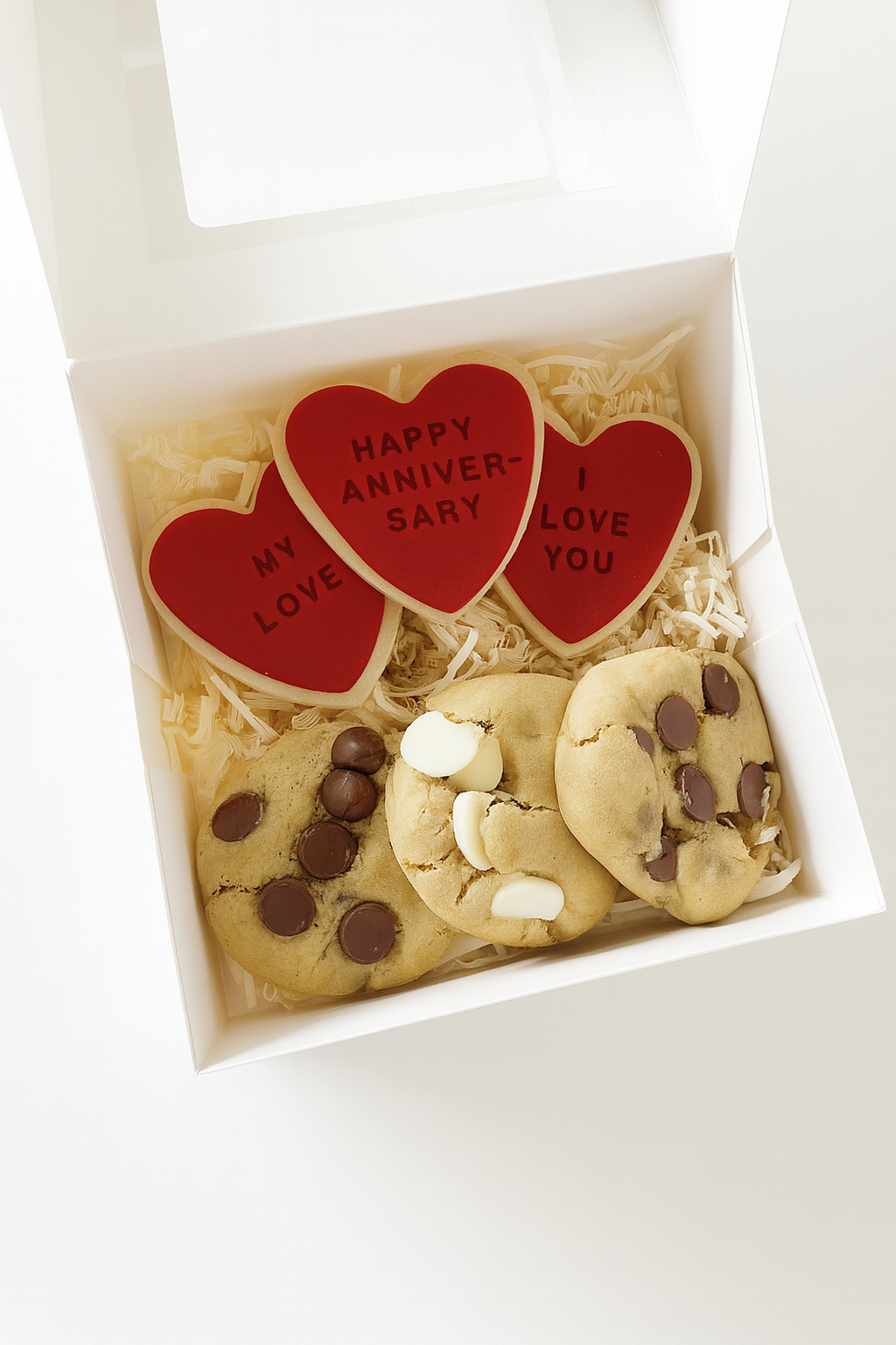 Happy Anniversary Cookie Box