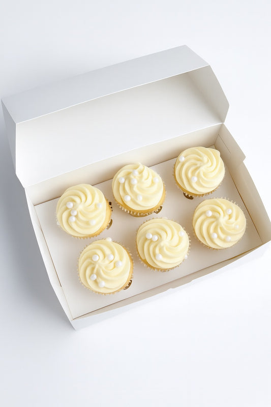 Sugar Pearl Cupcakes