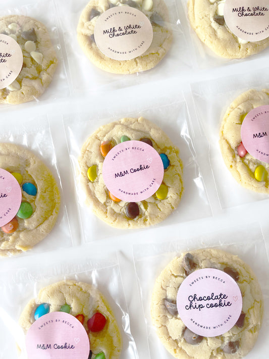 100 Branded Gourmet Cookie