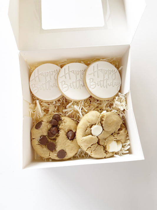 Happy Birthday Cookie Box