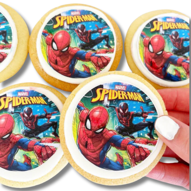 Spider Man Cookies