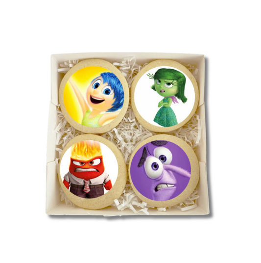 Inside Out Character Cookies