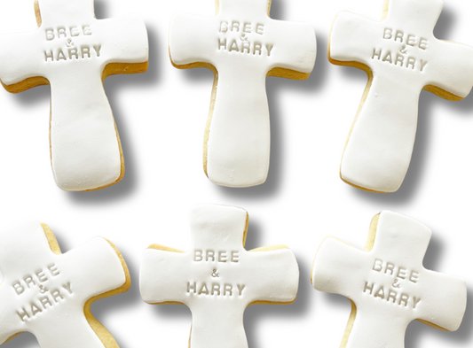 Order custom wedding cookies in Auckland – personalised, handcrafted treats perfect for wedding favours, dessert tables & engagement parties. NZ-wide delivery