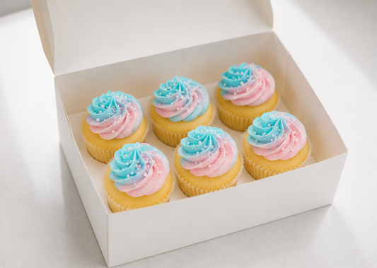 Gender Reveal Cupcakes