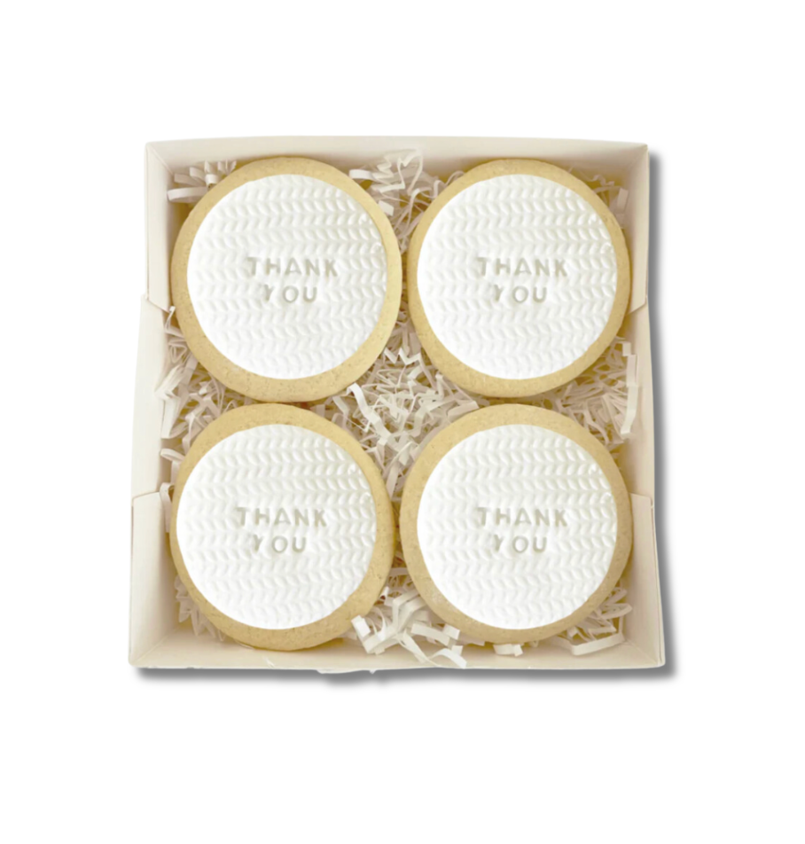 Box Of Thank You Cookies